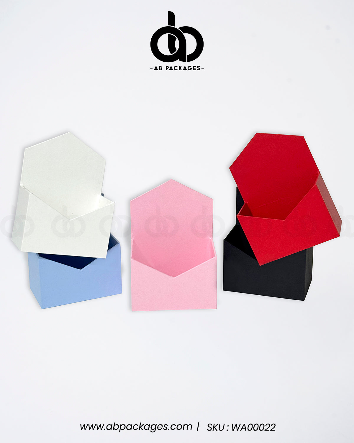 Elegant Tri-Colour Wooden Gift Boxes